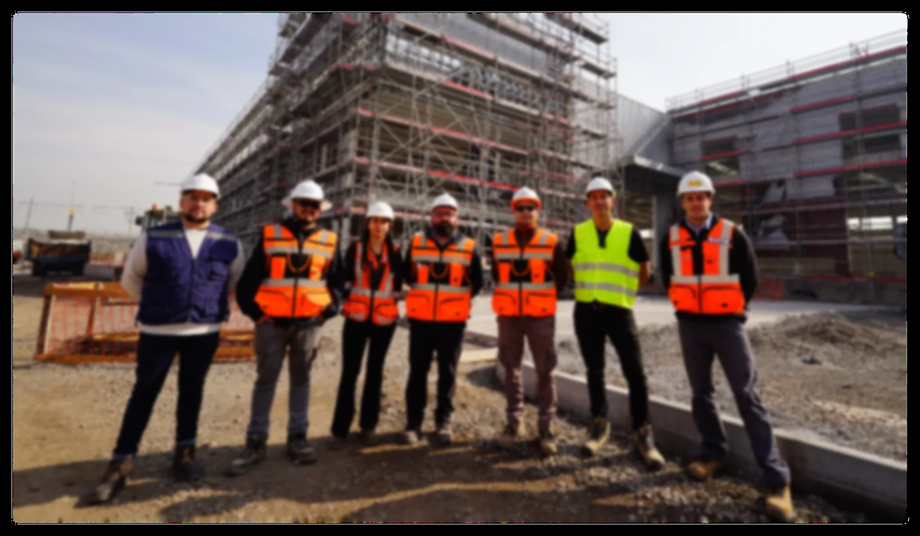 Equipo en terreno
